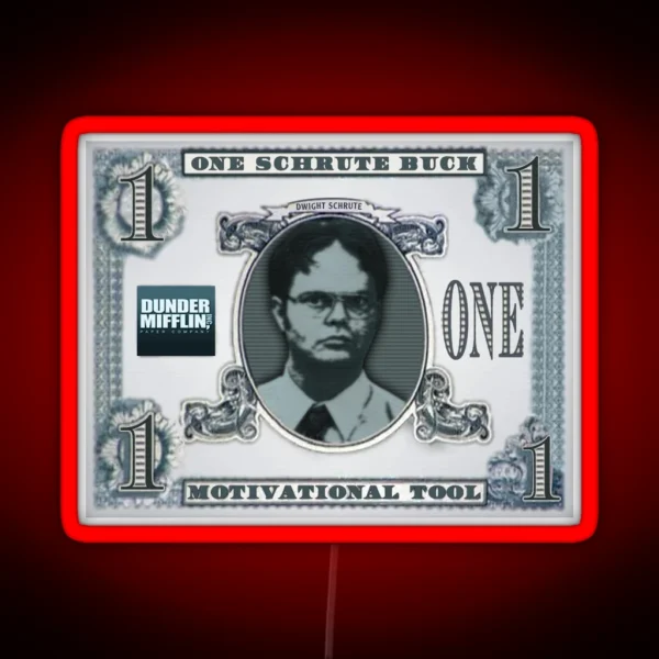 Schrute Buck RGB Neon Sign
