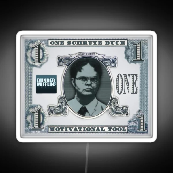 Schrute Buck RGB Neon Sign