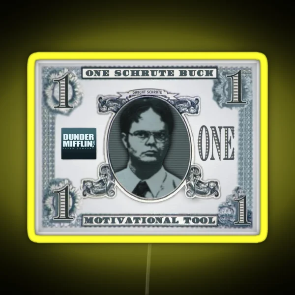 Schrute Buck RGB Neon Sign