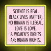 Vibrant Inclusive Neon Sign with Rainbow Colors and Empowering Message