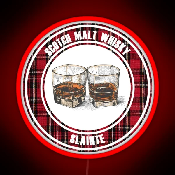 Scotch Malt Whisky RGB Neon Sign