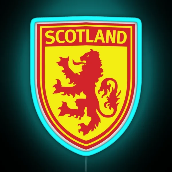 Scotland Shield RGB Neon Sign