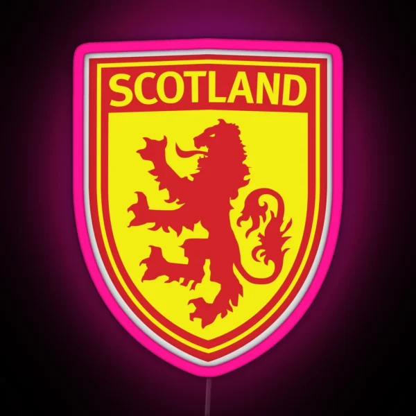 Scotland Shield RGB Neon Sign