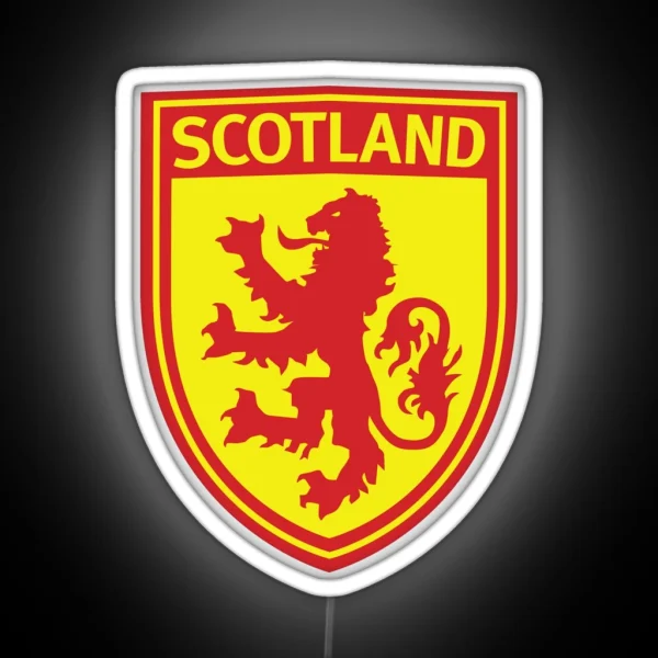 Scotland Shield RGB Neon Sign