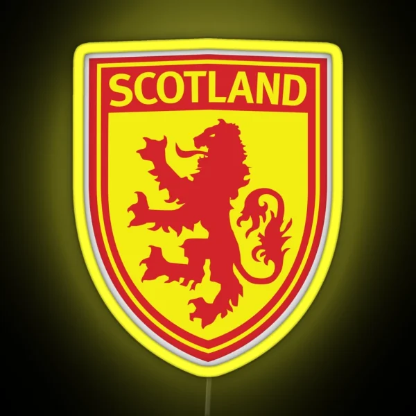 Scotland Shield RGB Neon Sign