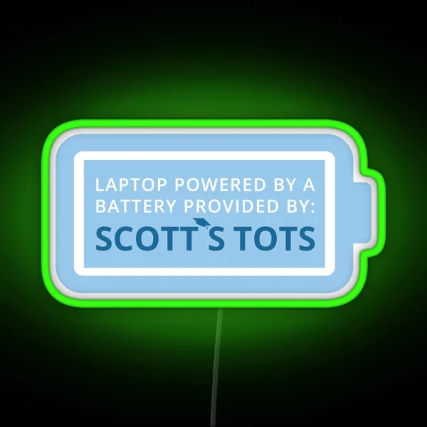 Scott S Tots The Office RGB Neon Sign