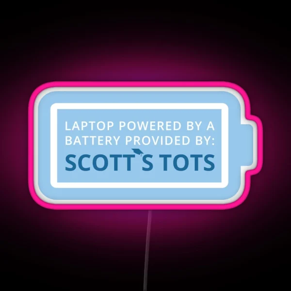Scott S Tots The Office RGB Neon Sign