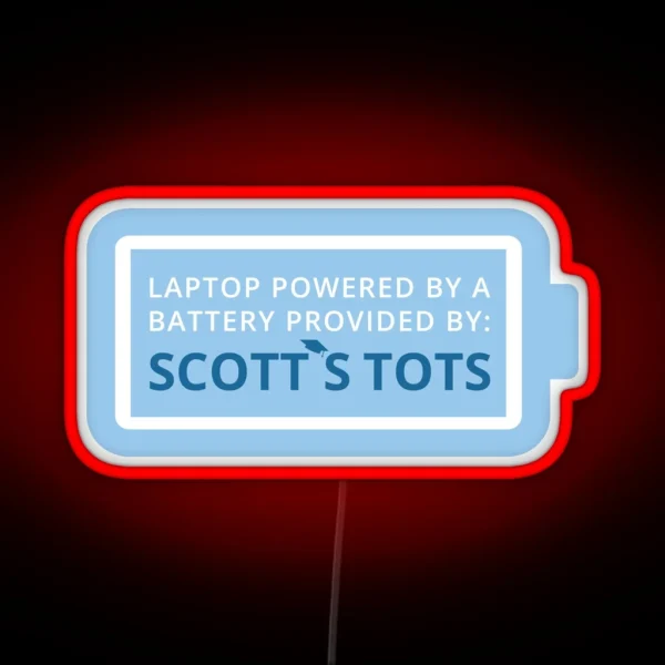 Scott S Tots The Office RGB Neon Sign