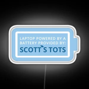 Scott S Tots The Office RGB Neon Sign