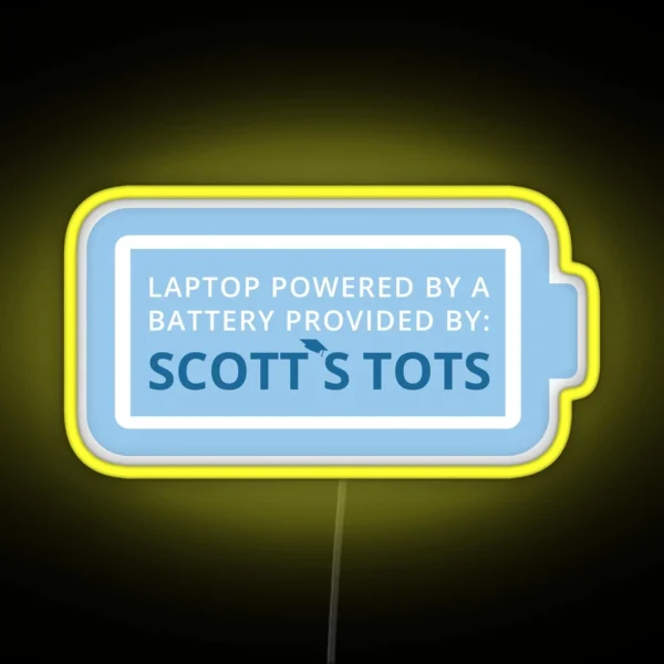 Scott S Tots The Office RGB Neon Sign