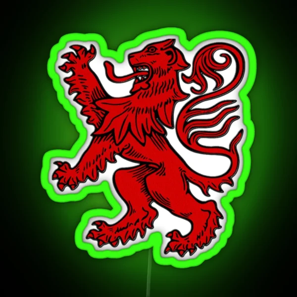 SCOTTISH LION RGB Neon Sign