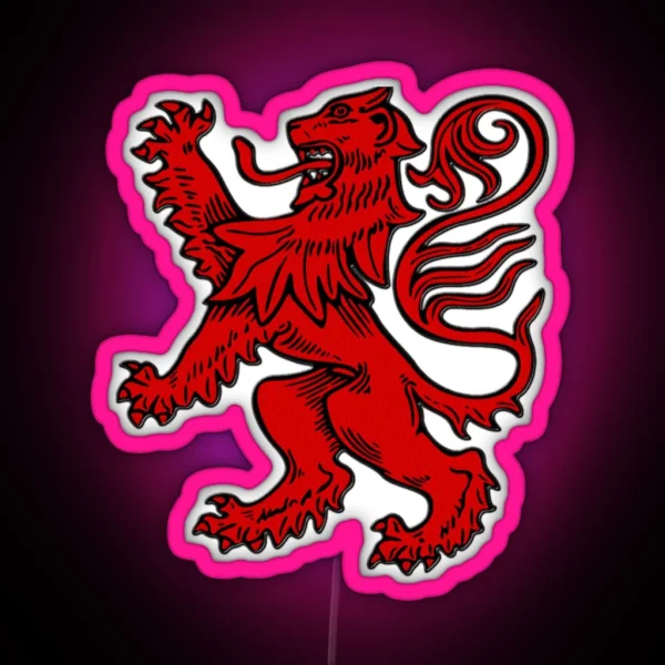 SCOTTISH LION RGB Neon Sign