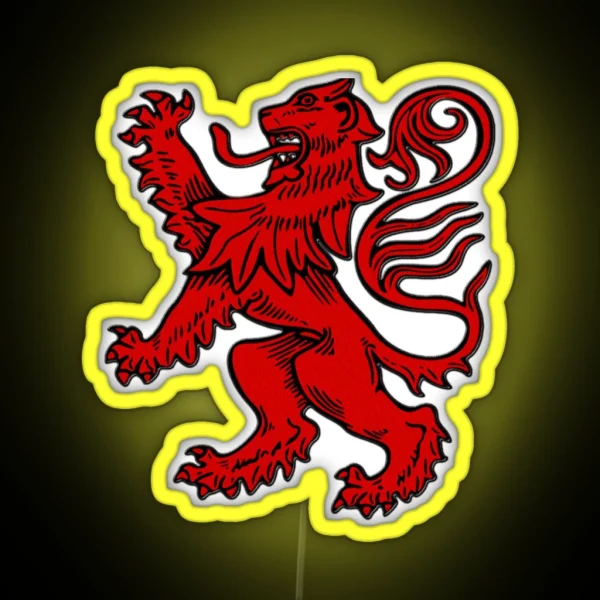 SCOTTISH LION RGB Neon Sign