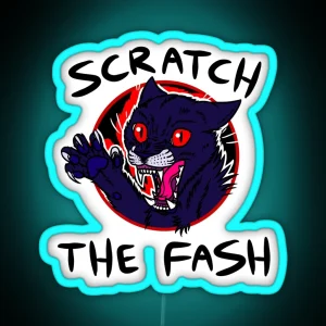 Scratch The Fash RGB Neon Sign