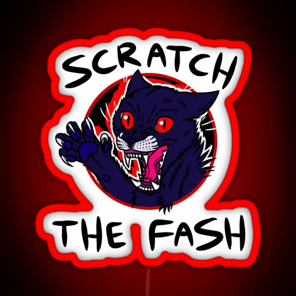 Scratch The Fash RGB Neon Sign