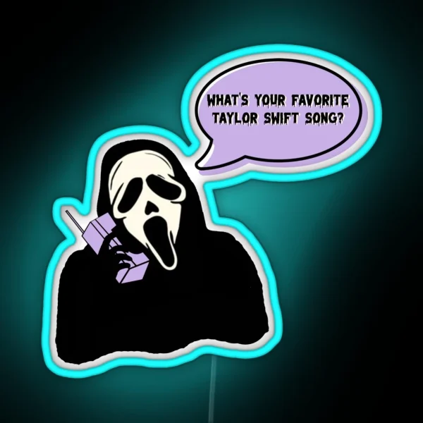 Scream Taylor S Version RGB Neon Sign