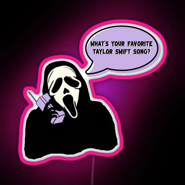 Scream Taylor S Version RGB Neon Sign
