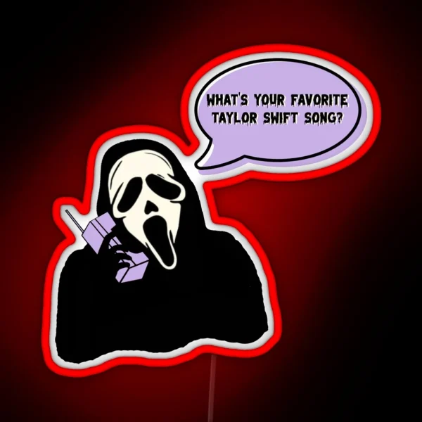 Scream Taylor S Version RGB Neon Sign
