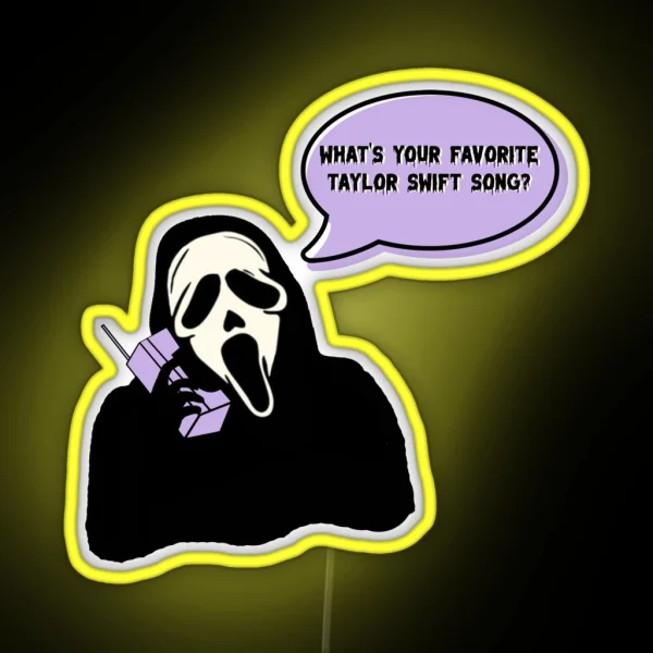 Scream Taylor S Version RGB Neon Sign