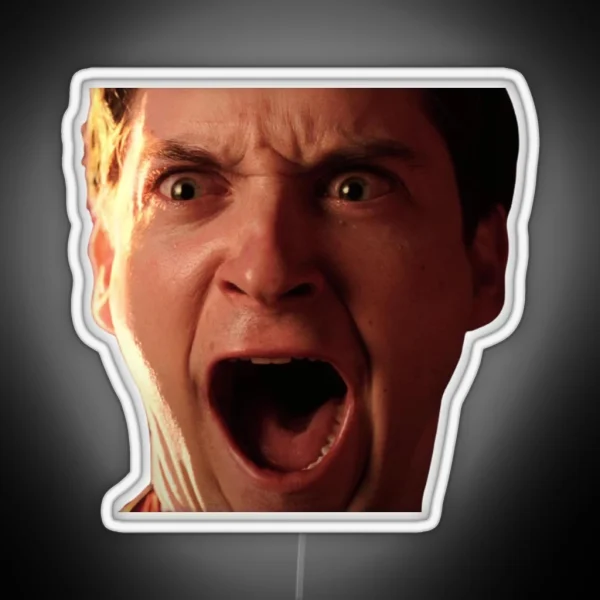 Screaming Tobey RGB Neon Sign