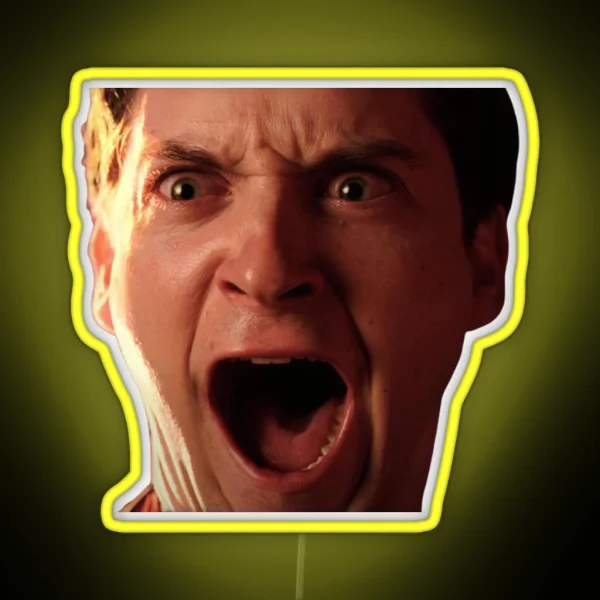 Screaming Tobey RGB Neon Sign