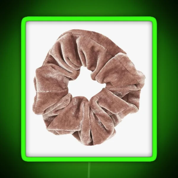 Scrunchie 3 RGB Neon Sign