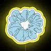 Blue Neons RGB Display Scrunchie led Decorative Neon Sign Illumination