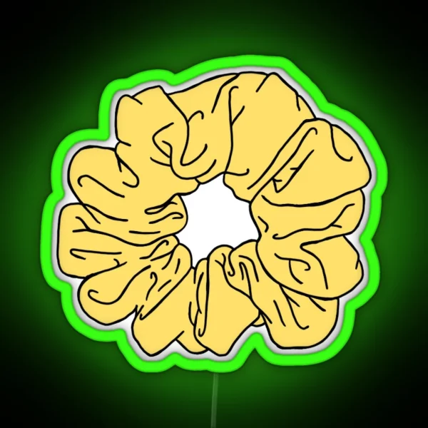 Scrunchie RGB Neon Sign