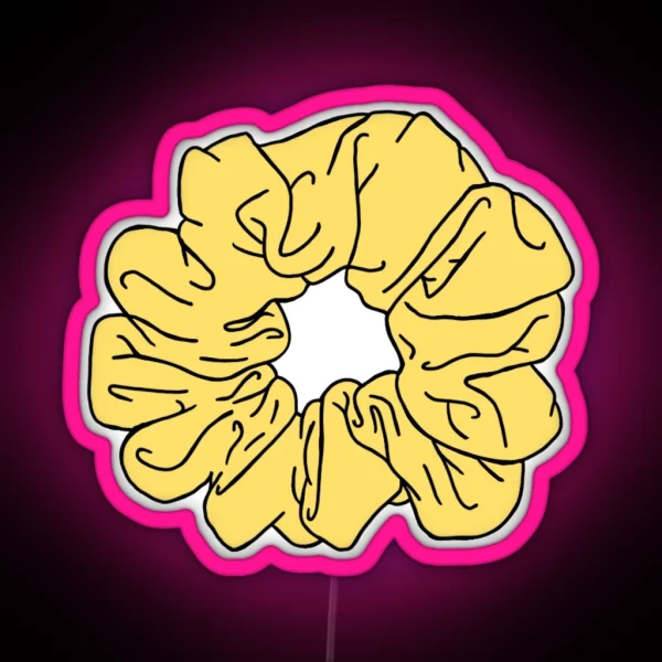 Scrunchie RGB Neon Sign
