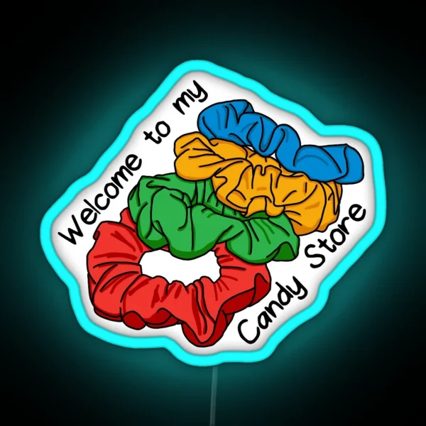 Scrunchies Of Doom RGB Neon Sign