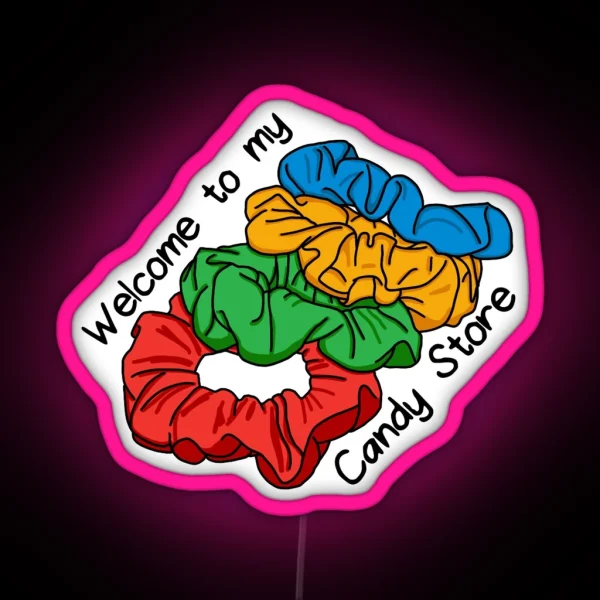 Scrunchies Of Doom RGB Neon Sign