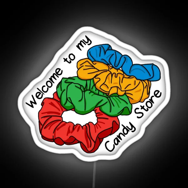 Scrunchies Of Doom RGB Neon Sign