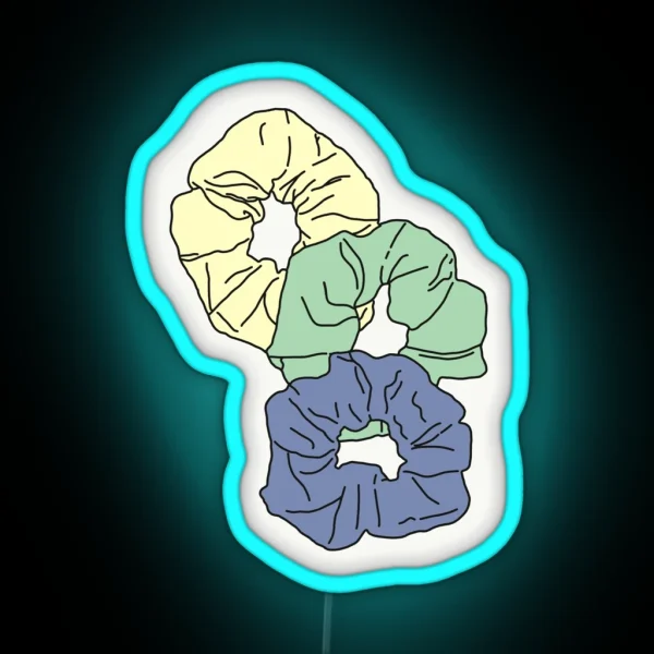 Scrunchies RGB Neon Sign