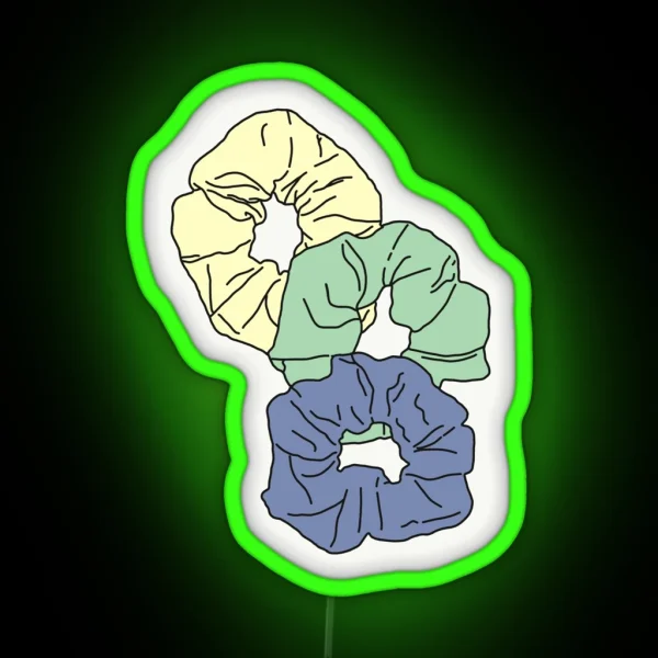 Scrunchies RGB Neon Sign