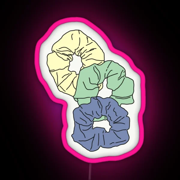 Scrunchies RGB Neon Sign