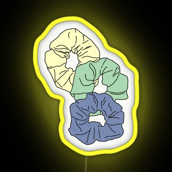 Scrunchies RGB Neon Sign