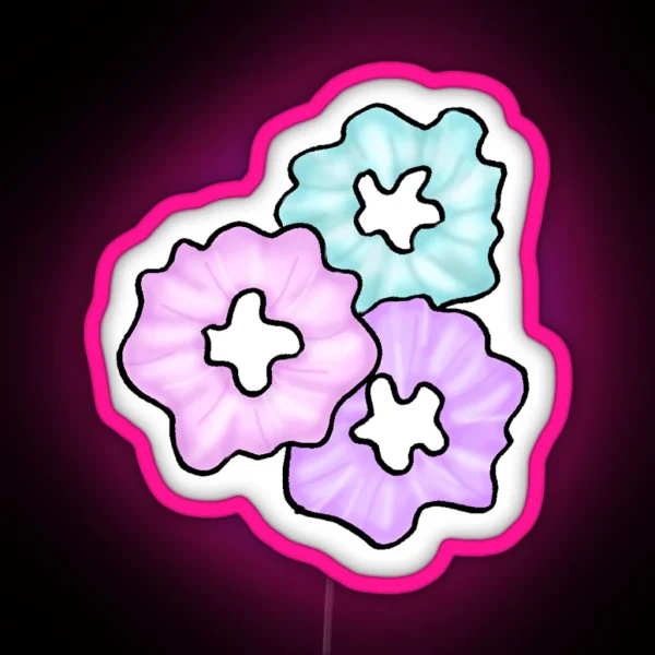 Scrunchies RGB Neon Sign