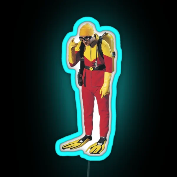 Scuba Steve RGB Neon Sign