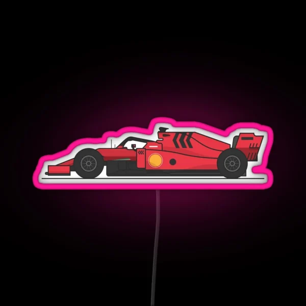 Scuderia Formula Car RGB Neon Sign