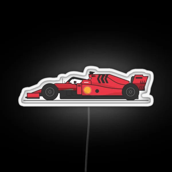 Scuderia Formula Car RGB Neon Sign
