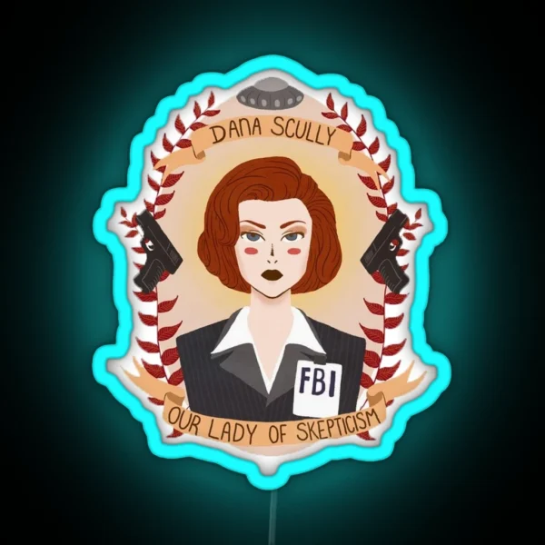 Scully RGB Neon Sign