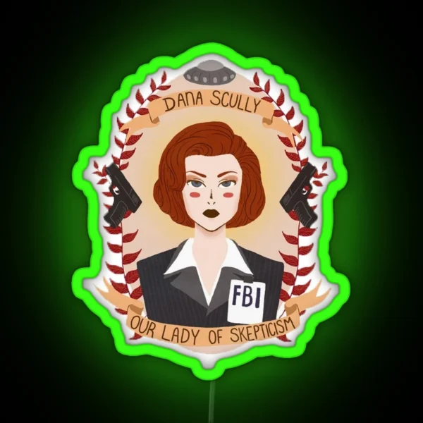 Scully RGB Neon Sign
