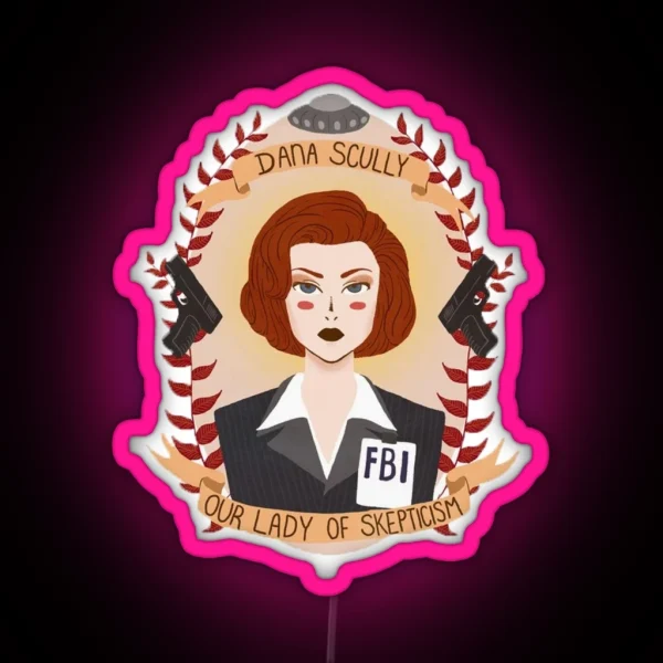 Scully RGB Neon Sign