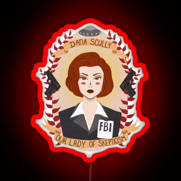 Scully RGB Neon Sign