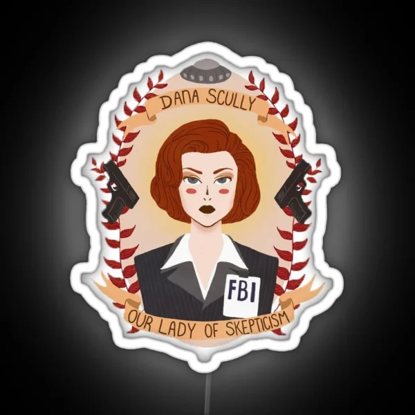Scully RGB Neon Sign