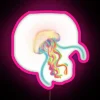 Vibrant sea-inspired RGB LED lightbox neon art decorative display panel
