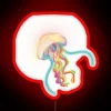 Glowing sea jelly-inspired art for your bedroom or office