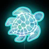 RGB Neon Sign Decorative Wall Art Tropical Ocean Beach Theme Gift