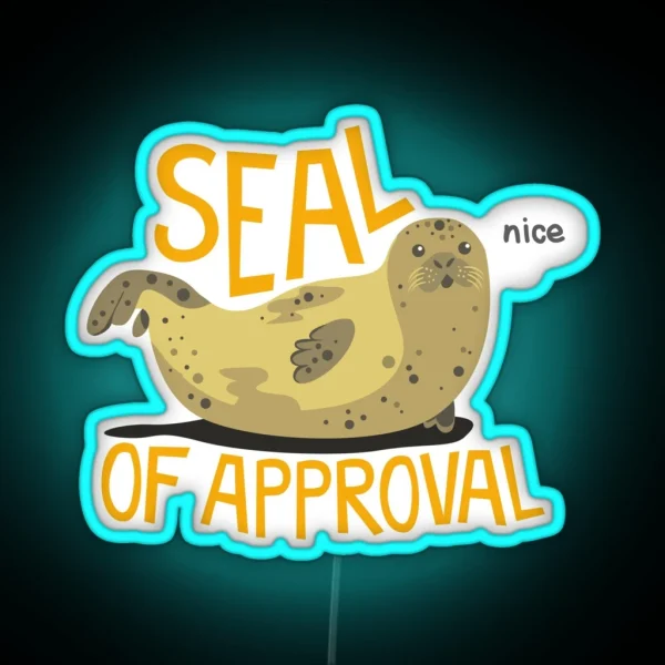 Seal Of Approval RGB Neon Sign