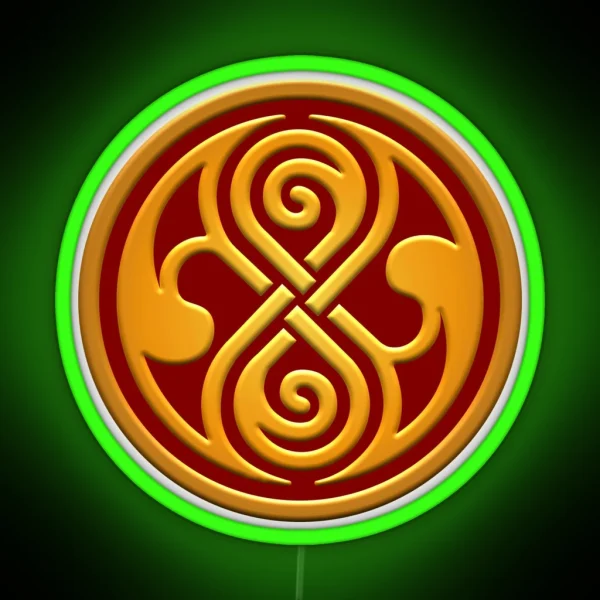 Seal Of Rassilon RGB Neon Sign